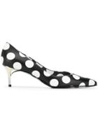 Maison Margiela Polka-dot Pumps - Black