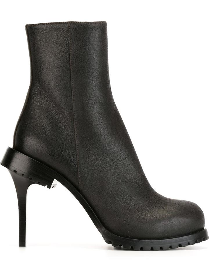 A.f.vandevorst 161x3660 Boots, Women's, Size: 37.5, Black, Calf Leather/leather/rubber