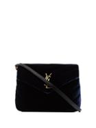 Saint Laurent Mini Lou Lou Cross-body Bag - Blue