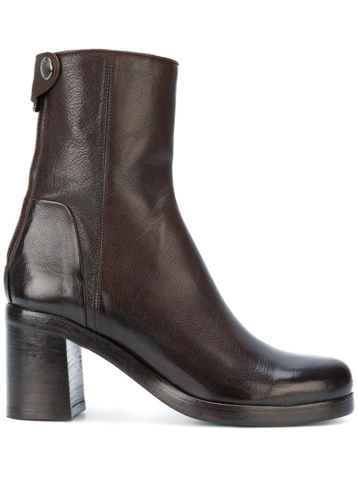 Alberto Fasciani Mid-calf Boots - Brown