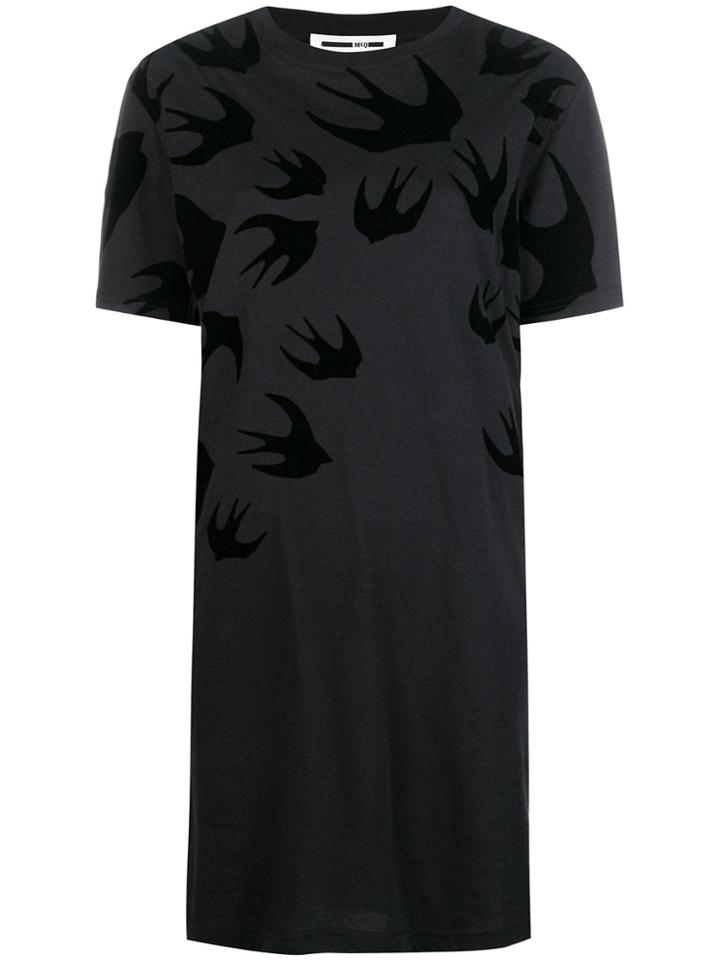 Mcq Alexander Mcqueen T-shirt Dress - Black