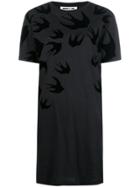 Mcq Alexander Mcqueen T-shirt Dress - Black