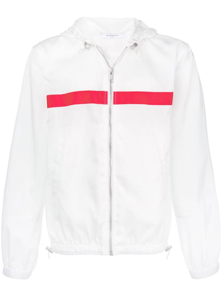 Givenchy Gv Motocross Windbreaker - White