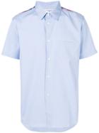 Comme Des Garçons Shirt Boys Shortsleeved Pocket Shirt - Blue