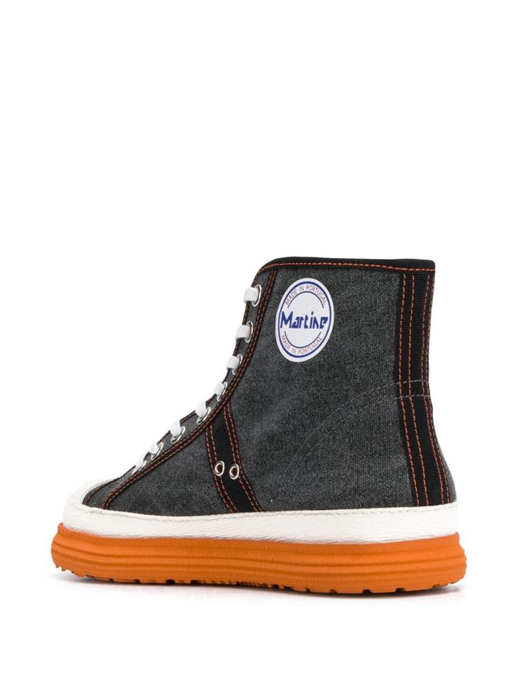 Martine Rose Canvas Basketball Boots - Black