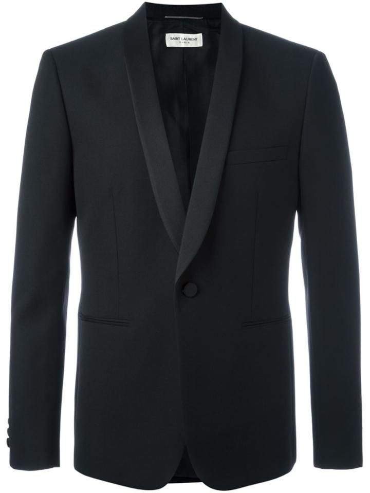 Saint Laurent Iconic Le Smoking Jacket - Black
