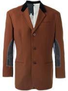 Jean Paul Gaultier Vintage Contrast Lapel Blazer - Brown