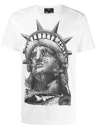 Domrebel Liberty Print T-shirt - White