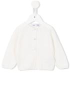 Knot - Cable Knit Detail Cardigan - Kids - Polyamide/viscose/cashmere/merino - 3 Mth, Infant Girl's, White