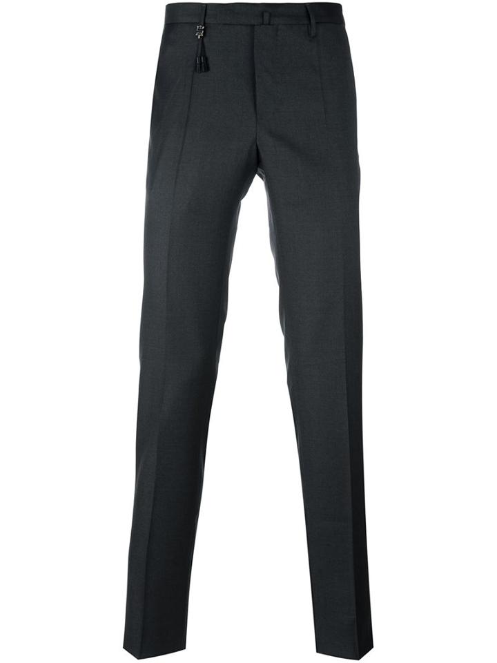 Incotex 'pattern 82' Trousers, Men's, Size: 54, Grey, Wool