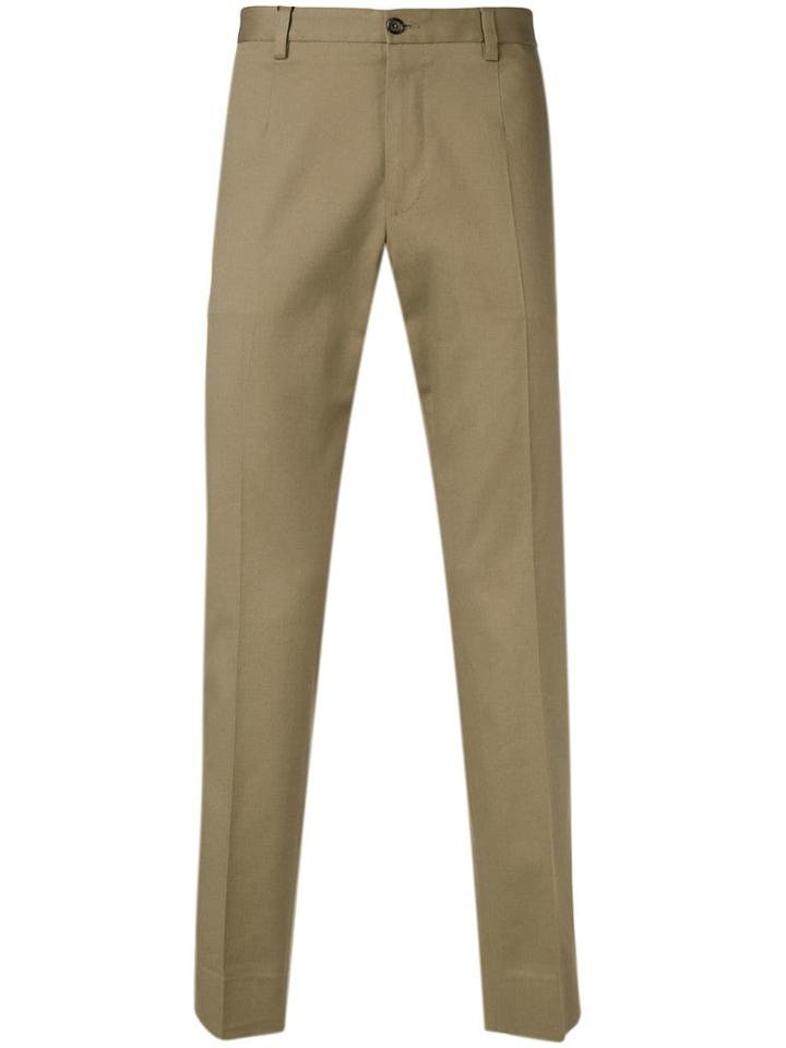 Dolce & Gabbana Classic Straight-cut Trousers - Neutrals