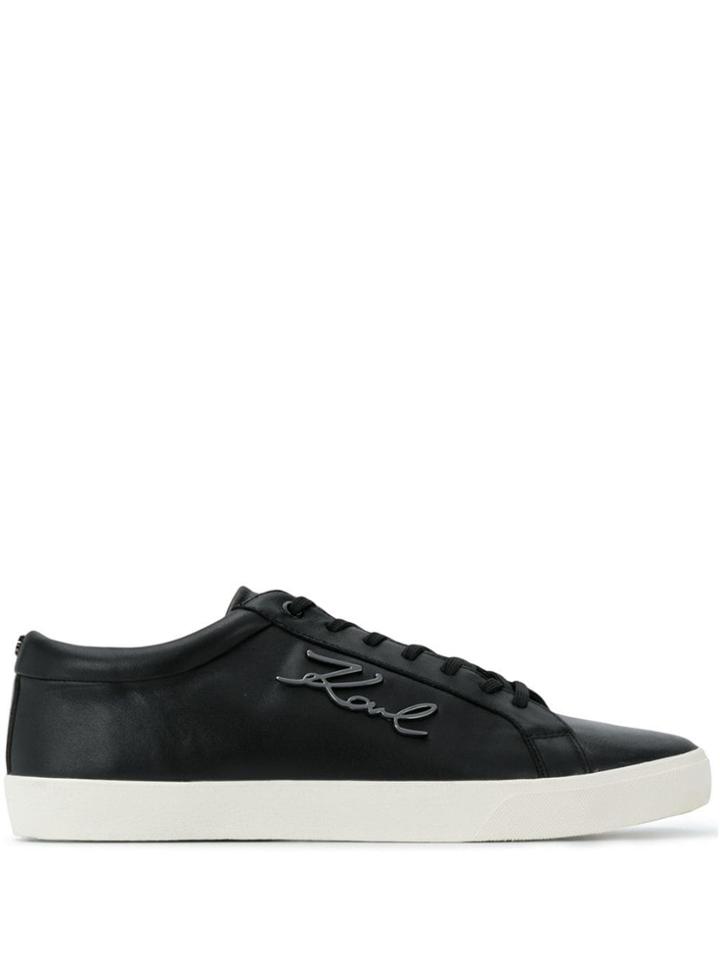 Karl Lagerfeld Karl Signature Sneakers - Black