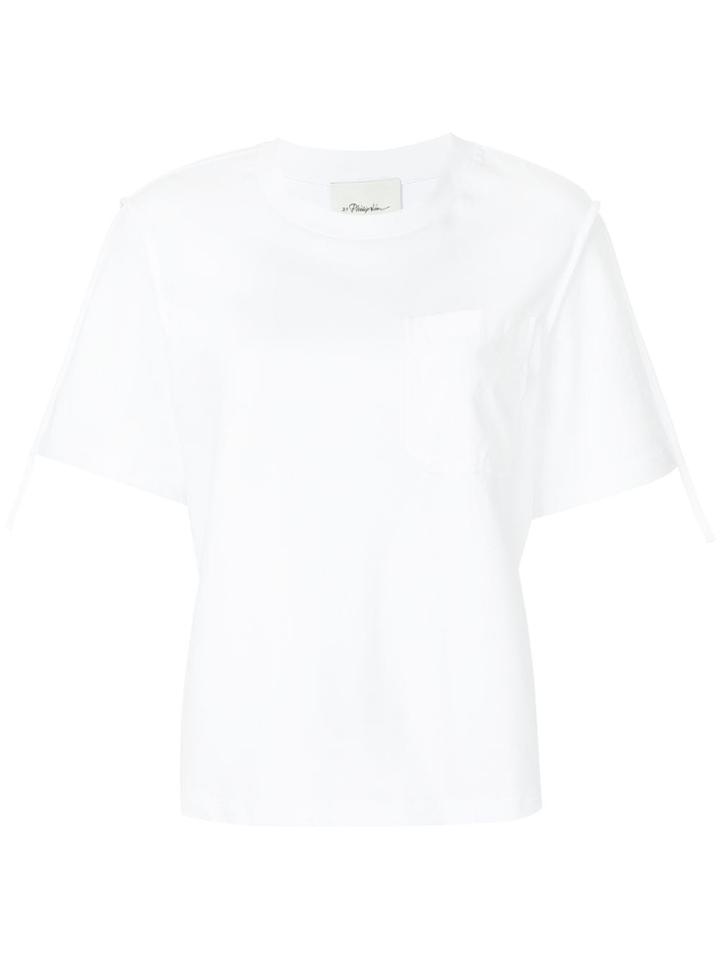3.1 Phillip Lim Dropped Shoulder T-shirt - White