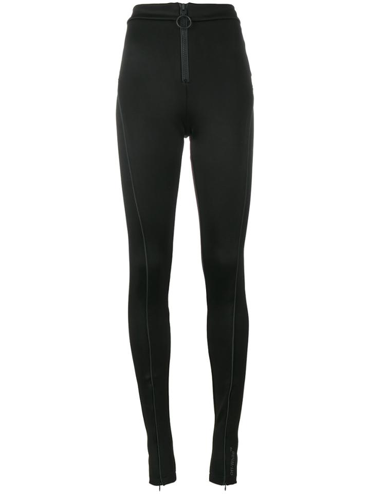 Off-white Athleisure Trousers - Black