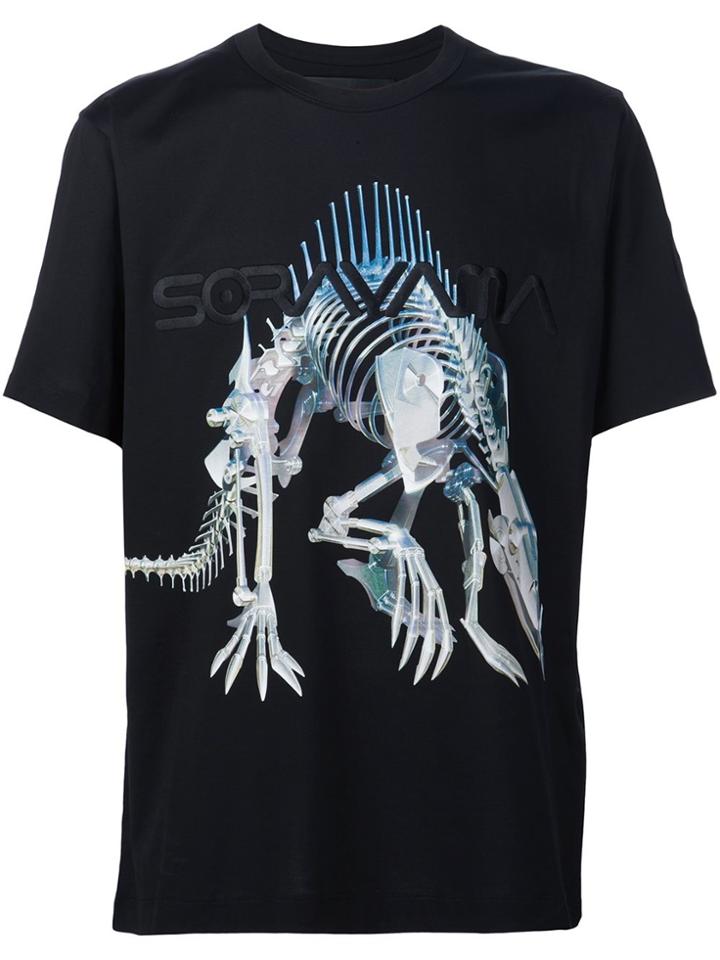 Juun.j Juun.j X Hajime Sorayama Print T-shirt - Black