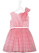 Mi Mi Sol Striped Dress, Girl's, Size: 12 Yrs, Red