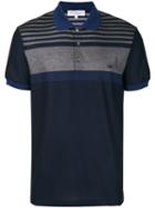 Salvatore Ferragamo - Button Front Polo Shirt - Men - Cotton - Xs, Blue, Cotton