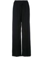 Designers Remix - Drawstring Straight Trousers - Women - Viscose - 36, Black, Viscose
