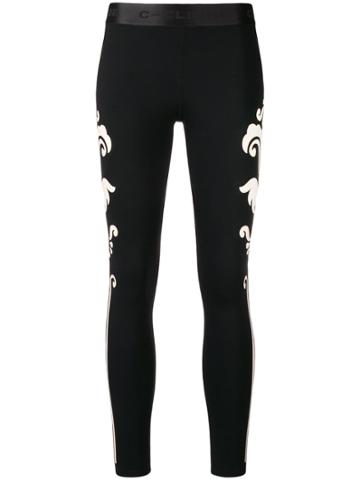 Pinko C-clique Printed Leggings - Black