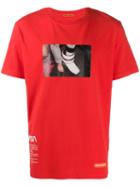 Heron Preston Contrast Print T-shirt - Red