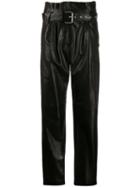 Iro Belted Waist Trousers - Black