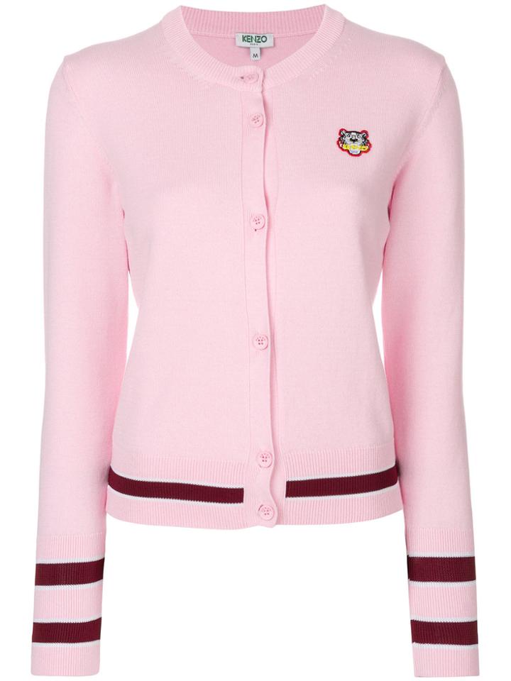 Kenzo Mini Tiger Cardigan - Pink & Purple