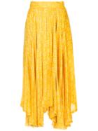 Kitx Sacred Hand Skirt - Yellow & Orange