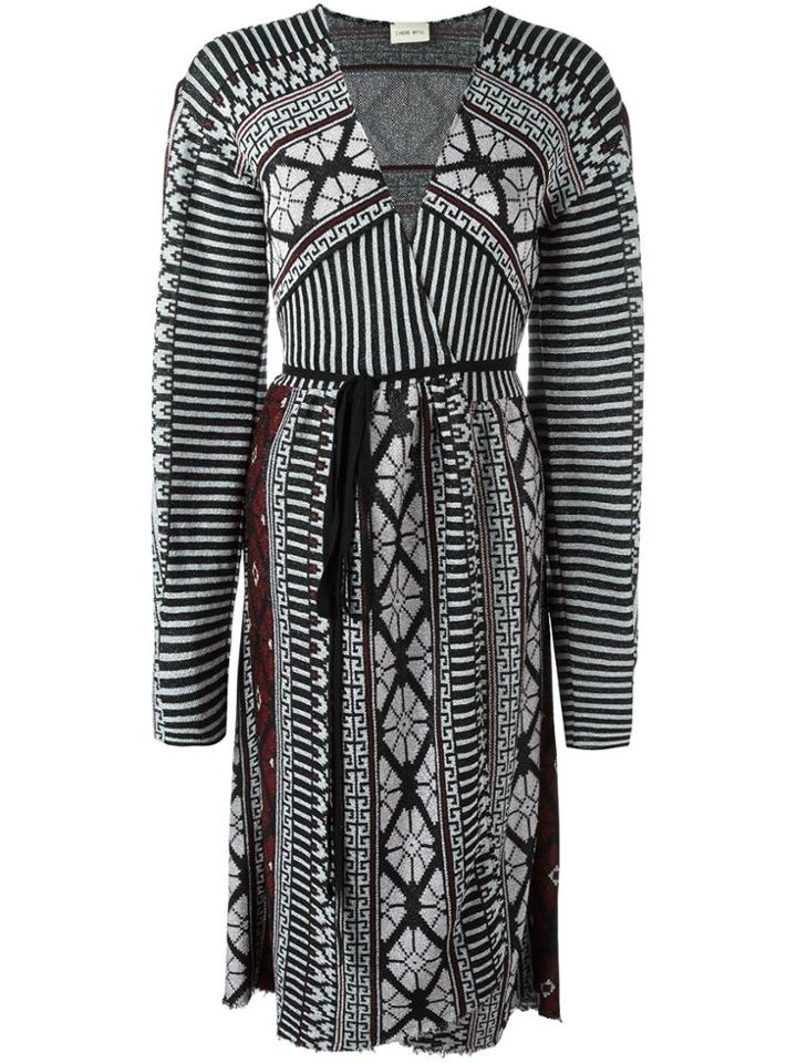 Circus Hotel Kimono Dress - Black