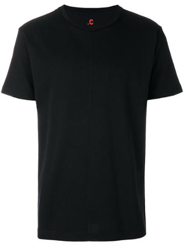 .complain Back Print T-shirt - Black