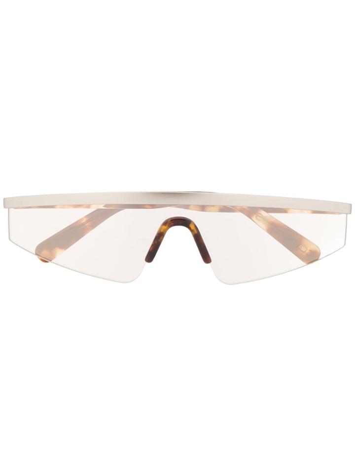 Courrèges Eyewear Courrèges Eyewear Cl1902 002 Silver Havana Grey