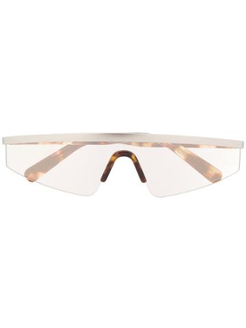 Courrèges Eyewear Courrèges Eyewear Cl1902 002 Silver Havana Grey