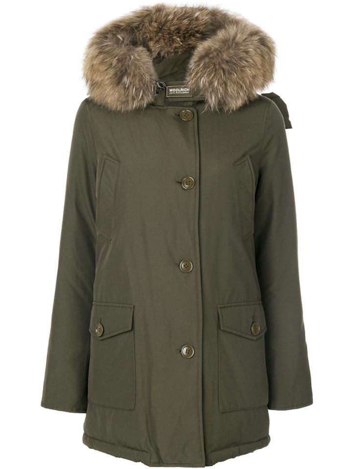 Woolrich Padded Parka - Green