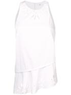 Zac Zac Posen Raia Asymmetrical Cutout Top - White