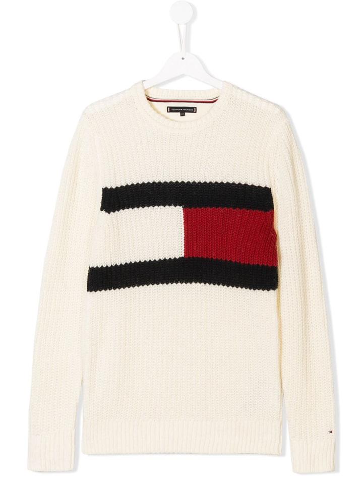 Tommy Hilfiger Junior Tommy Hilfiger Junior Kb0kb04265123 123* - White