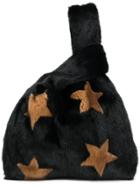 Liska Star Print Tote Bag - Brown