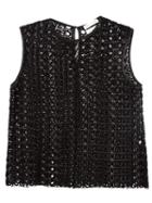 Each X Other Voices Embroidery Sleeveless Top