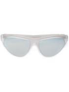 Retrosuperfuture 'ora Nwo Matte Crystal' Sunglasses, Adult Unisex, White, Acetate