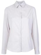 Martha Medeiros Lace Detail Shirt - Lua/branco