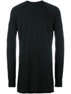 Rick Owens Drkshdw Raglan Sleeve Sweatshirt, Men's, Size: Xl, Black, Cotton