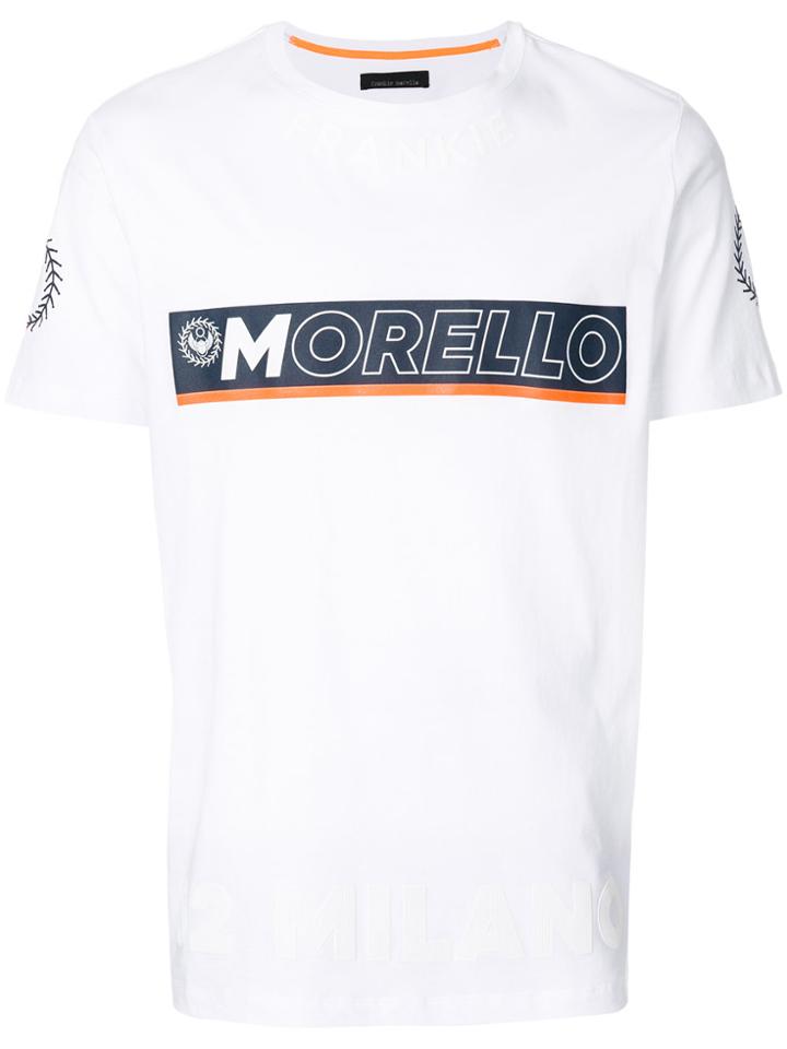 Frankie Morello Logo Print T-shirt - White