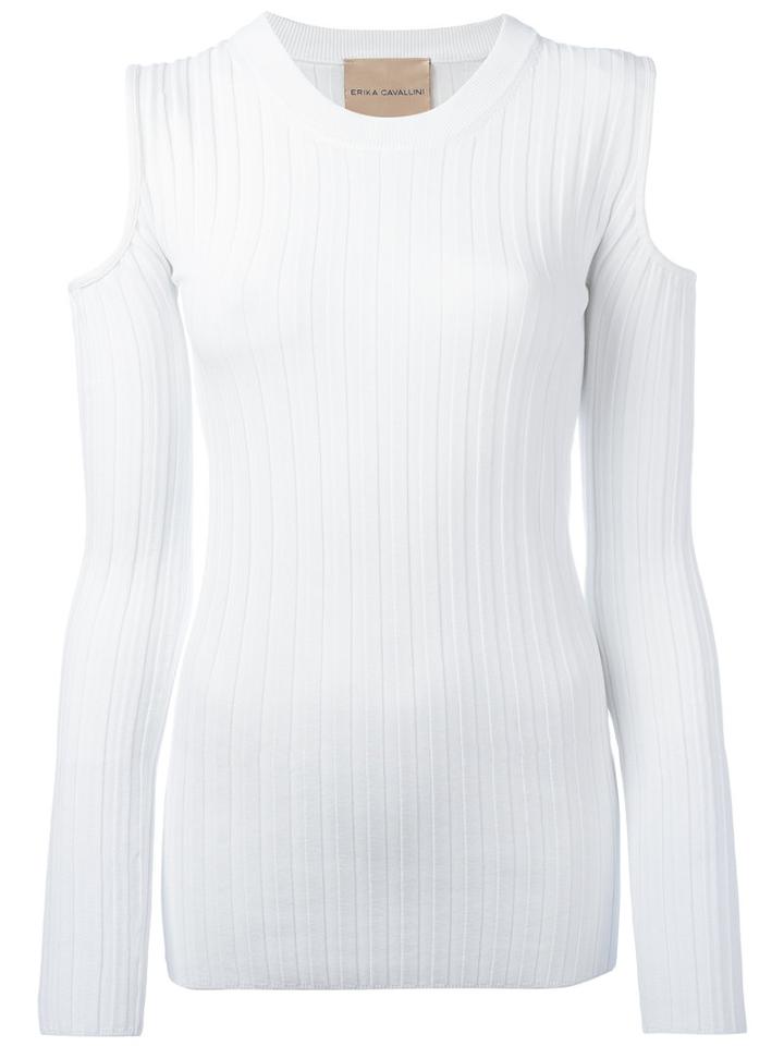 Erika Cavallini Leslie Jumper, Women's, Size: Large, White, Polypropylene