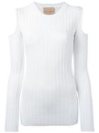 Erika Cavallini Leslie Jumper, Women's, Size: Large, White, Polypropylene