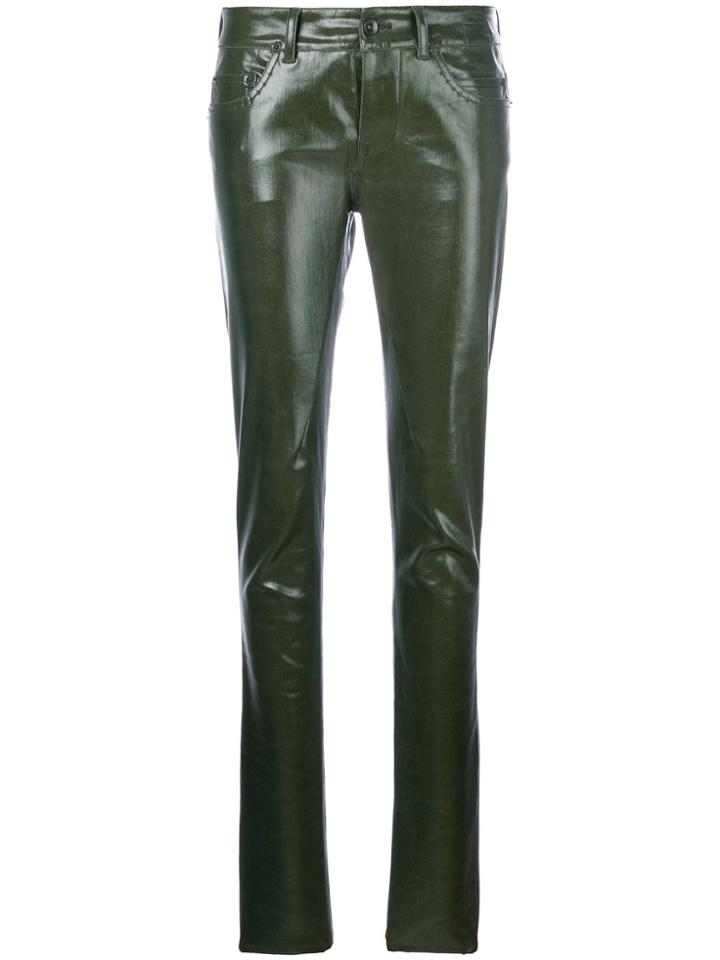 Rick Owens Drkshdw Detroit Cut Trousers - Green