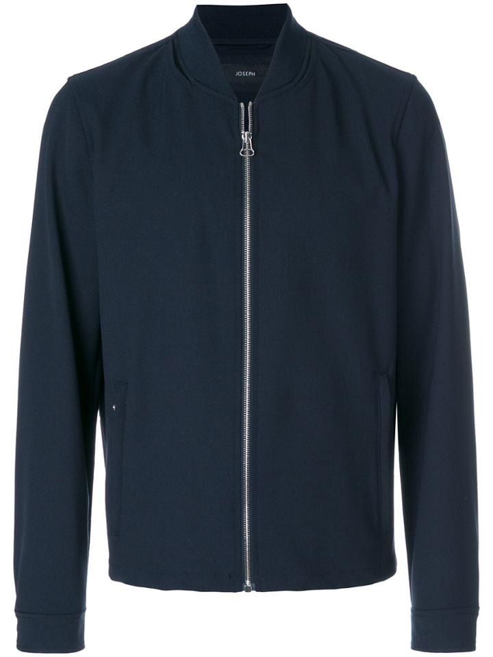 Joseph Front Zipped Jacket - Blue