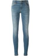 Burberry Skinny Fit Jeans, Women's, Size: 30, Blue, Cotton/polyester/spandex/elastane
