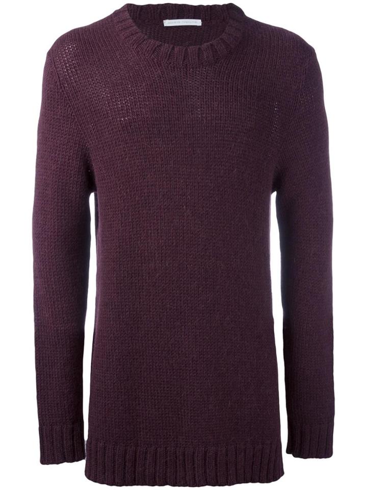 Société Anonyme Crew Neck Jumper - Pink & Purple
