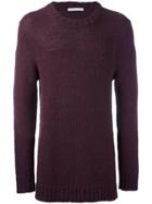 Société Anonyme Crew Neck Jumper - Pink & Purple
