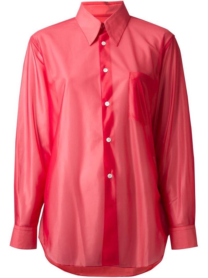 Comme Des Garcons Vintage Sheer Shirt