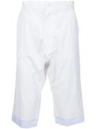 Alexandre Plokhov Layered Hem Board Shorts - White