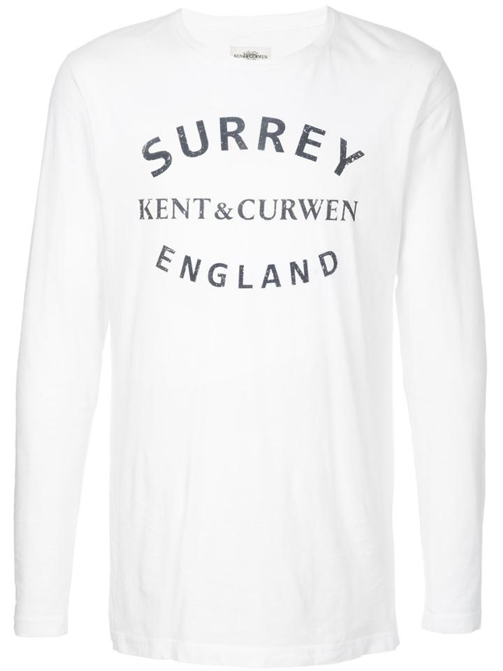 Kent & Curwen Printed T-shirt - White